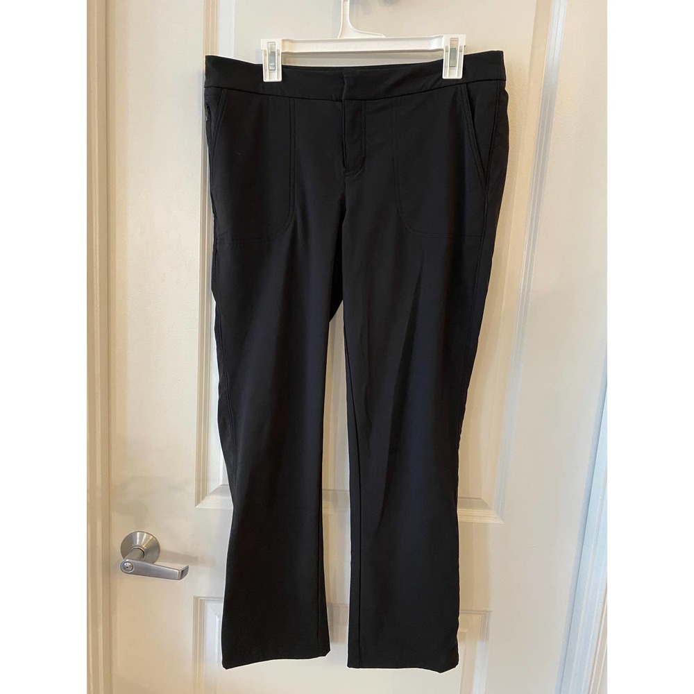 Athleta Women's 12 Wander Trek Tech Pants Hiking Black